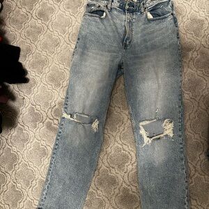 Abercrombie 90s high rise straight leg size 14/32 regular